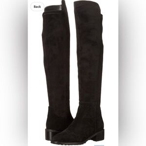 Blondo Black Suede Over the Knee Waterproof Sierra Boots